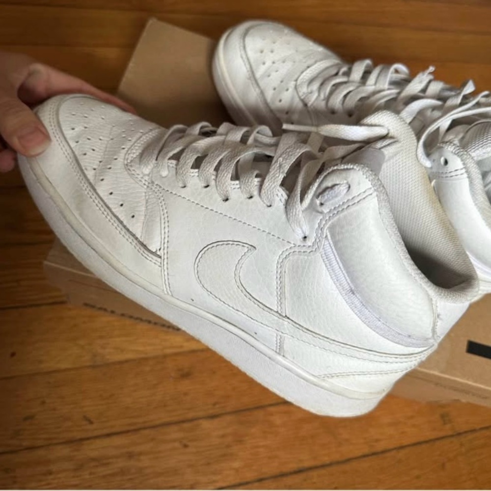 White Athletic Sneakers